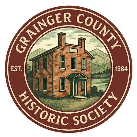 Grainger County Historic Society Logo Featuring Old Jail Built In 1848